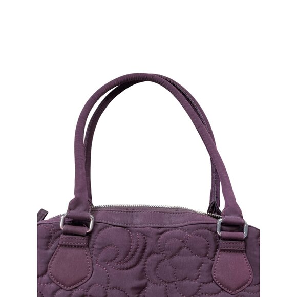 Vera Bradley Womens Purple Quilted Medium Shoulder handbag medium SKU 8577 - Picture 4 of 16